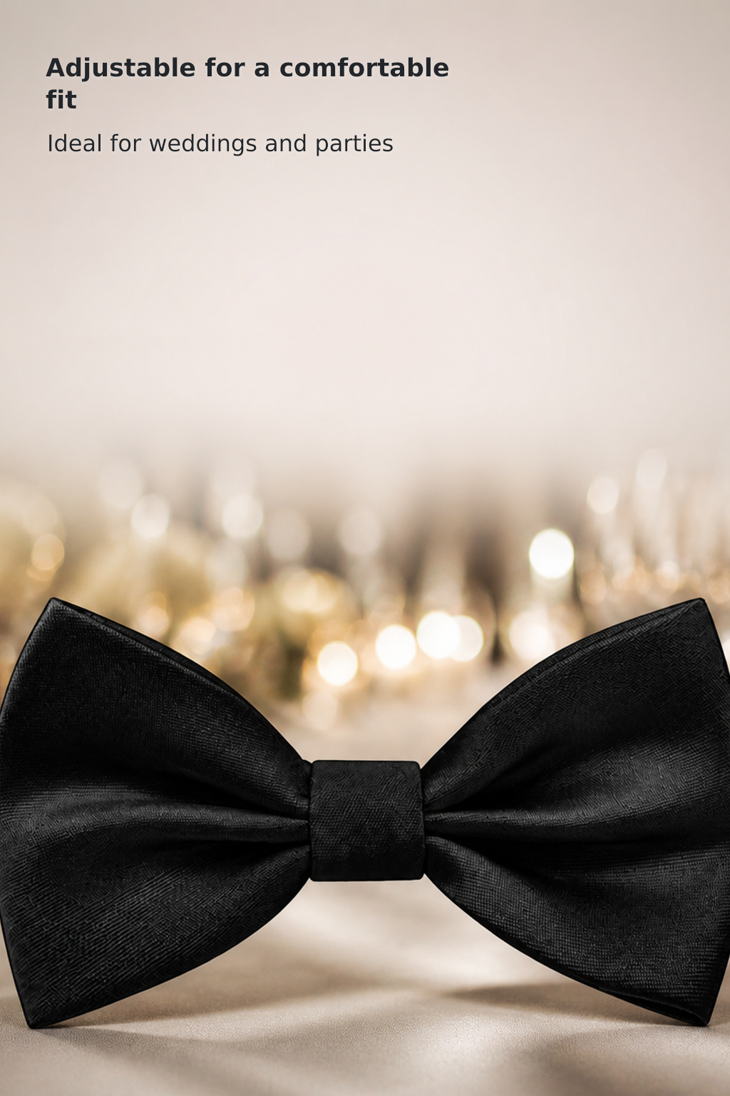 Boys’ Adjustable Pre-Tied Bow Tie